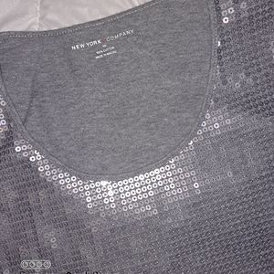 New York Company Quarter Length Shirt